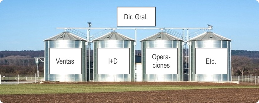 Gestión por procesos y mejora continua. El efecto SILO y organigrama